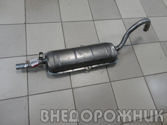 Глушитель ВАЗ-2106 (аллюминизир. сталь)