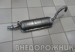 Глушитель ВАЗ-2106 (аллюминизир. сталь)