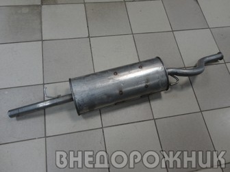 Глушитель ВАЗ-2108 (аллюминизир. сталь)