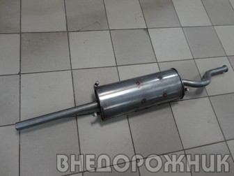 Глушитель ВАЗ-21099 (аллюминизир. сталь)