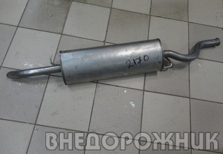 Глушитель ВАЗ-2170 (аллюминизир. сталь)