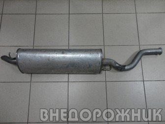 Глушитель ВАЗ-2172 (аллюминизир. сталь)
