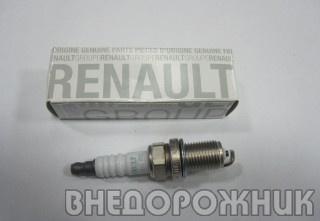 Свеча зажигания Renault Duster Оригинал дв. 1.6,2.0