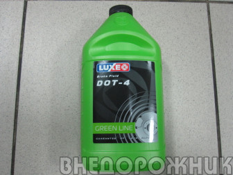 Жидкость тормозная  Lux-Oil DOT-4 (0,91л)