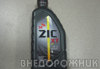 Масло моторное ZIC X7 LS 10W40 1л