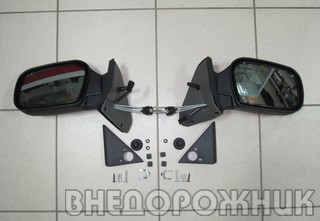 Зеркала боковые ВАЗ 21214 с подогревом и ручной регулировкой (к-кт 2 шт.)