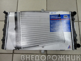 Радиатор охлаждения ВАЗ 2110-12 (алюминиевый) инжектор ДААЗ