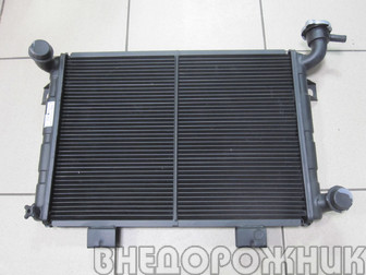 Радиатор охлаждения ВАЗ 2121 (медный) 1-но рядный г. Оренбург