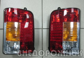 Фонари задние ВАЗ 21213,21214 Тюнинг (красные) к-кт 2 шт.