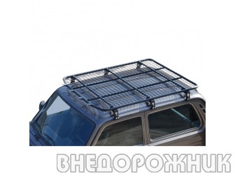 Багажник - платформа экспедиционный «Трофи» с сеткой URBAN 4x4 и 21214 Нива