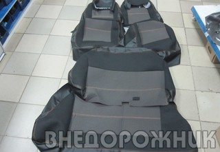 Обивка сидений Лада Урбан штатная (завод) полный комплект