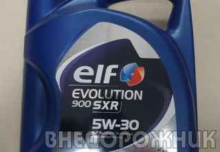 Масло моторное ELF EVOLUTION SXR  5W30 (синт.) 4л.
