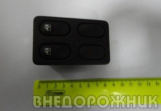 Блок управления электро стеклоподъёмниками  ВАЗ 2110 (2-х клав)