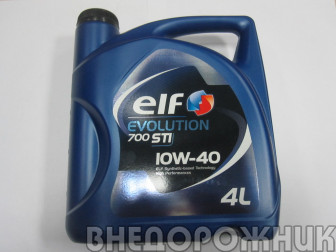 Масло моторное ELF COMPETITION/EVOLUTION STI  10W40 (п/c) 4л.