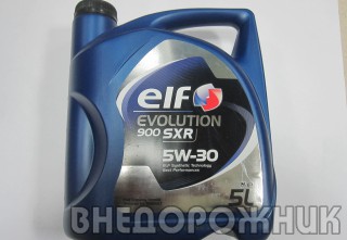 Масло моторное ELF EVOLUTION SXR  5W30 (синт.) 5л.