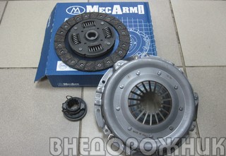 Сцепление в сборе "Mecarm" ВАЗ 21214,2123 с 2009 г.в. 215мм (бездемпферный диск)