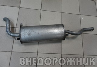 Глушитель ВАЗ-2114 (аллюминизир. сталь)