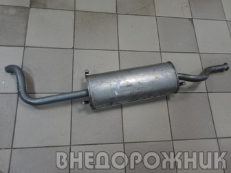 Глушитель ВАЗ-2115 (аллюминизир. сталь)