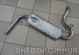 Глушитель ВАЗ-21213 (аллюминизир. сталь) "СВД"