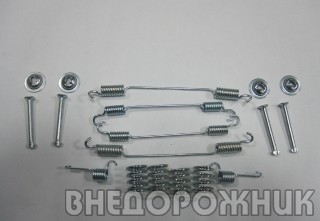 Рем.к-кт задних тормозных колодок Renault Duster 4x4 BOSCH