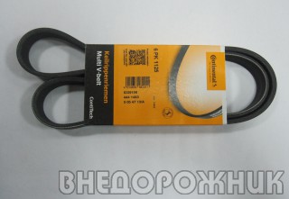 Ремень генератора Renault Duster 1.6 без кондиционера 6PK1200 DAYCO