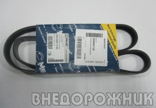 Ремень генератора Renault Duster 2.0 без кондиционера 5PK1125 Meyle