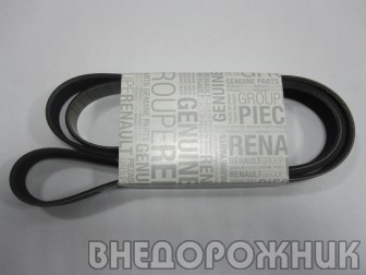 Ремень генератора Renault Duster 2.0 с кондиционером 7PK1792 Оригинал