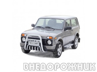 Дуга передняя «Нива 4х4» с доп. защитой двигателя d51, Lada 4x4 Urban