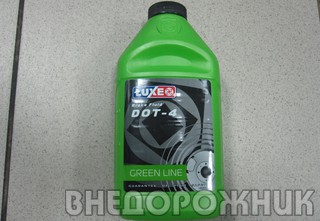 Жидкость тормозная  Lux-Oil DOT-4 (0,5л)