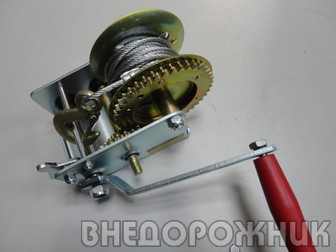Лебёдка  ручная 450кг. (длина троса 10м) 737-011