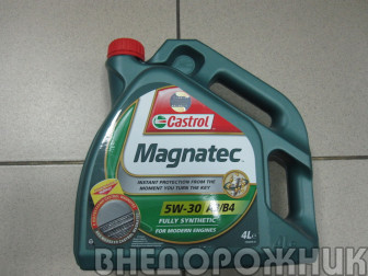 Масло моторное CASTROL GTX  MAGNATEC  5W30 4л