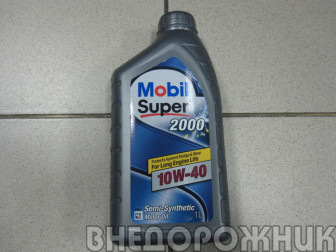 Масло моторное Mobil Super 2000 x1 10W40 1л