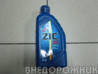 Масло моторное ZIC X5 10W40 1л