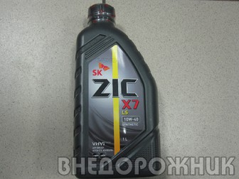 Масло моторное ZIC X7 LS 10W40 1л