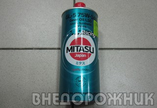 Масло трансмисионное Mitasu 75w140 GL-5 LSD 1л для самоблокирующегося дифференциала