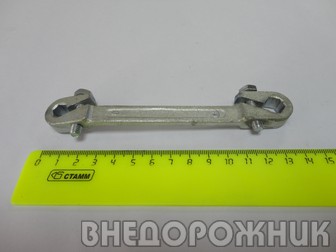 Ключ прокачки тормозов 8х10 с поджимом