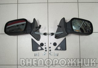 Зеркала боковые ВАЗ 21214 с подогревом и ручной регулировкой (к-кт 2 шт.)