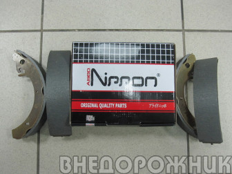 Колодки тормозные ВАЗ 2108 задние ALLIED NIPPON (к-кт 4шт.)