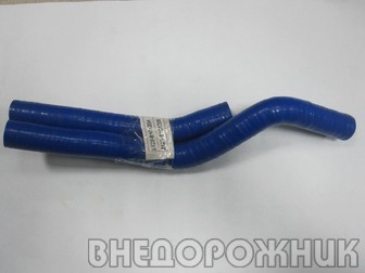 Патрубки отопителя ВАЗ 2123 силикон армированные (к-кт 2 шт)