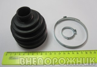 Пыльник шрус карданного вала ВАЗ 2123 (ремкомплект) чёрный Hytrel
