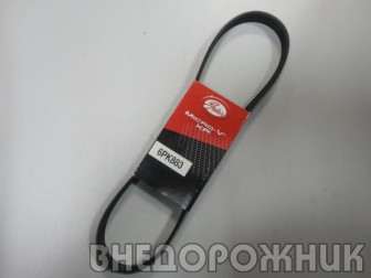 Ремень генератора ВАЗ 1118 (883мм) GATES