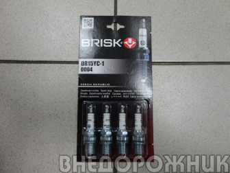 Свечи BRISK ВАЗ 2112 (к-кт)