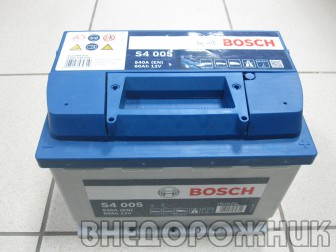АКБ BOSCH S4 silver 60 Ah о.п.(S4 005)
