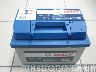 АКБ BOSCH S4 silver 60 Ah о.п.(S4 005)