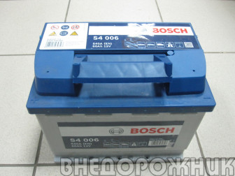 АКБ BOSCH S4 silver 60 Ah п.п.(S4 006))