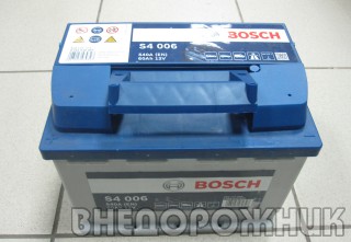 АКБ BOSCH S4 silver 60 Ah п.п.(S4 006))