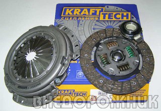 Сцепление в сборе  "Krafttech" ВАЗ 2170