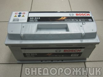 АКБ BOSCH S5 silver plus 100 Аh о.п.(S5 013)