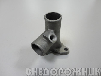 Патрубок головки блока ВАЗ 21213 (силуминовый) под датчик