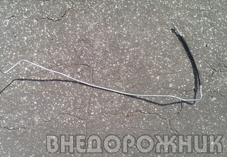 Трубка топливная ВАЗ 21214 подающая со шангом в сборе (от фильтра) н.о.